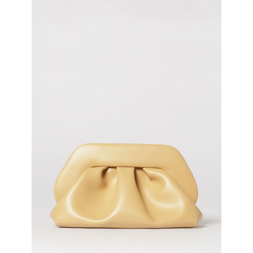 Themoire Clutch Woman Beige